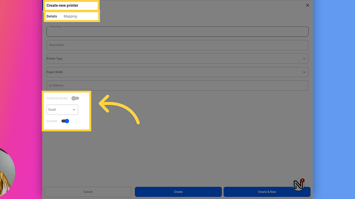 Other Printer Settings